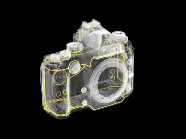 Abdichtungen des Kameragehäuses der Nikon Df (Bild: Nikon)